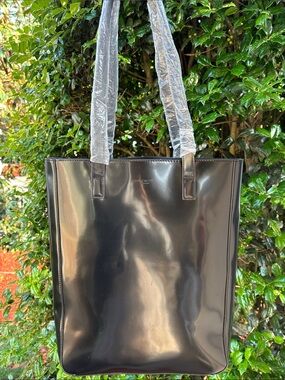 Givenchy Black Gloss Patent Tote